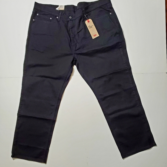 (1) pair Levi's 541 Athletic Taper 46x30 Black - Picture 2 of 7